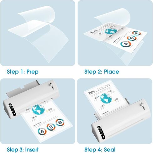 KTRIO Laminating Sheets 11.5 x 17.5 inch, 100 Pack Thermal Laminating Pouches, 3 Mil Clear Lamination Paper for School, Home & Office, Round Corner Design, Laminator Machine Needed in Saudi Arabia