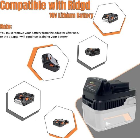 for Milwaukee to for Ridgid 18V Battery Adapter in Saudi Arabia