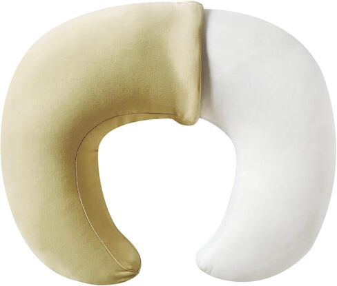 Nursing Pillow, Plus Size Breastfeeding Pillow Original Support for Baby Boys Girls Breastfeeding Essentials, with Removable Soft Cotton Cover (Light Blue, Large (25.59*20.08*6.30 Inches)) in Saudi Arabia