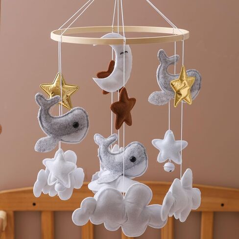 Baby Crib Mobile, Dog Mobile for Crib, Crib Mobile for Boys and Girls, Boho Nursery Decor, Baby Bedroom Hanging Decoration in Saudi Arabia