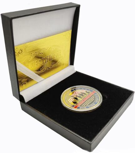 حافظة/حامل/حامل لعرض العملات المعدنية من Challenge مع عملات عسكرية فردية قابلة للتجميع، هدايا للمحاربين القدامى in Kuwait