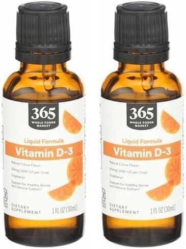 365 by Whole Foods Market, Vitamin D3 Citrus, 1 Fl Oz in Kuwait