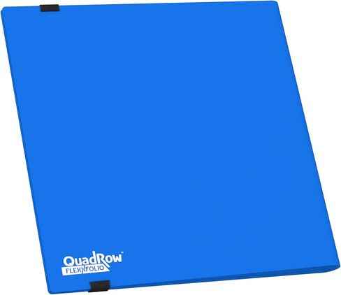 Ultimate Guard Flexxfolio | 12 Side-Loading Pocket for Trading Card Storage up to 480 Cards Binder, Sturdy Card Collection Designed for Double-Sleeved Cards, Black Quadrow Card Album Folder for TCG in Kuwait