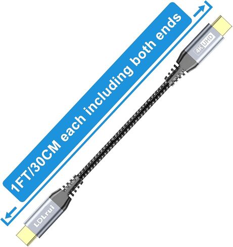 USB C to C 3.2 Gen 2×2 Cable 100W/20Gbps [6FT 2Pack] 4K Video Output Fast Charge Compatible with Thunderbolt 3/4 for iPhone 15 Pro MacBook iPad Galaxy S23 Pixel Dell LG Type C Display Monitor etc. in Kuwait