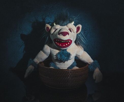 Ghoulies II Movie Fish Ghoulie 14 بوصة جامع Toy | حيوان كبير محشوة من أجل الحضن in Kuwait