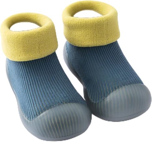 Baby Shoes Boys Girls First Walking Shoes Non Slip Soft Sole Sneakers Toddler Infant Baby Girl Sock Shoes (Pink, Toddler, 12 Months, Age Range, US Footwear Size System, 18 Months, Medium) in Saudi Arabia