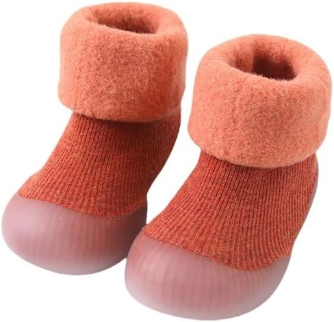Baby Shoes Boys Girls First Walking Shoes Non Slip Soft Sole Sneakers Toddler Infant Baby Girl Sock Shoes (Pink, Toddler, 12 Months, Age Range, US Footwear Size System, 18 Months, Medium) in Saudi Arabia