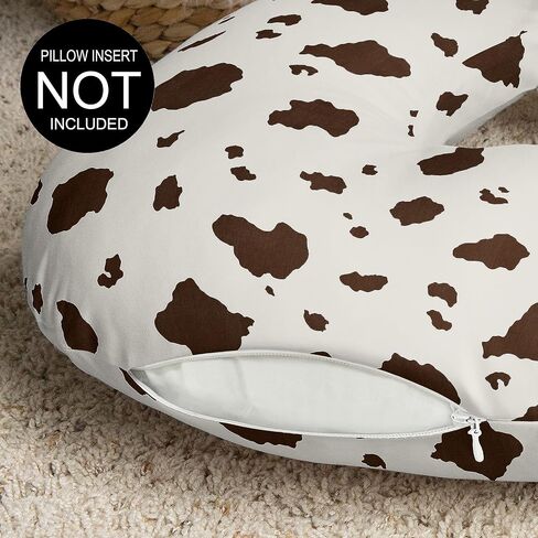 Sweet Jojo Designs Western Cowboy Boy Nursing Pillow Cover Baby Breastfeeding Slipcover Infant Newborn Nursery Bottle Breast Feeding Pillowcase (Pillow NOT Included) Wild West Horse Cow Farm Animal in Saudi Arabia