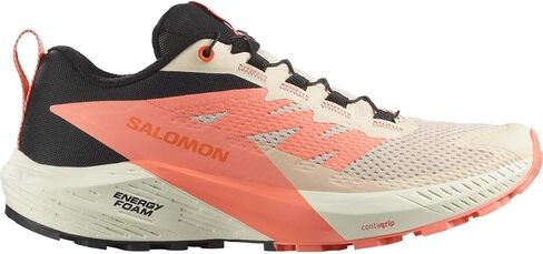 Salomon Women's Sense Ride 5 W Sneaker, Cashmere Blue/Carbon/Peacock Blue, 6 in Saudi Arabia