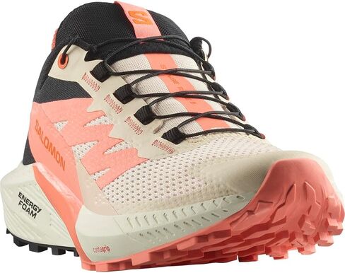 Salomon Women's Sense Ride 5 W Sneaker, Cashmere Blue/Carbon/Peacock Blue, 6 in Saudi Arabia