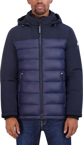 Nautica Men's Mixed Media Puffer in Saudi Arabia
