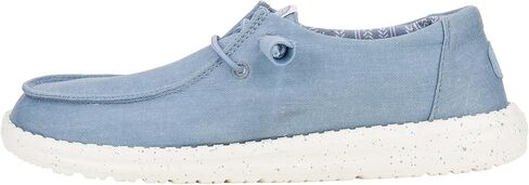Hey Dude Wendy Chambray Tan Size 7, Women’s Shoes, Women’s Slip-on Loafers, Comfortable & Light-Weight in Saudi Arabia