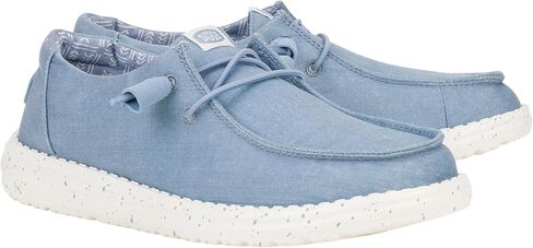 Hey Dude Wendy Chambray Tan Size 7, Women’s Shoes, Women’s Slip-on Loafers, Comfortable & Light-Weight in Saudi Arabia