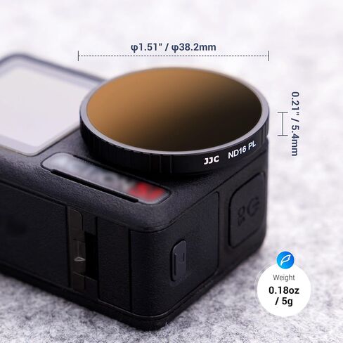 Osmo Action 5 Pro Action 4 Action 3 CPL Polarizer Filter, Polarizing Filter for DJI Osmo Action 5 Pro Action 4 Action 3 Camera Combo, Multi Coated HD Optical Glass Filter with Wipe in Kuwait