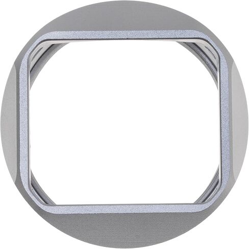 FocusFoto Square Metal Lens Hood for Fujifilm Fuji X100VI, X100V, X100F, X100, X100S, X100T, X70 Camera - Lightweight Aluminum Alloy, Compatible with Original Lens Cap, Silver JL-36S in Saudi Arabia