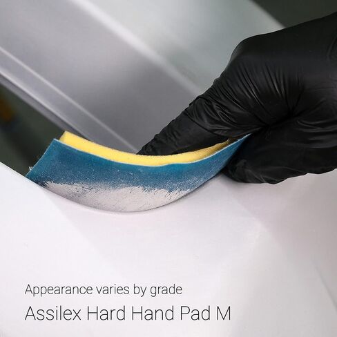 Super Assilex Flexible Sanding Sheet Finishing Starter Kit, SP19115, K600 - K1500, 25 Sheets + 1 Hand Block & Interface Pad + 1 M Hand Pad in Saudi Arabia