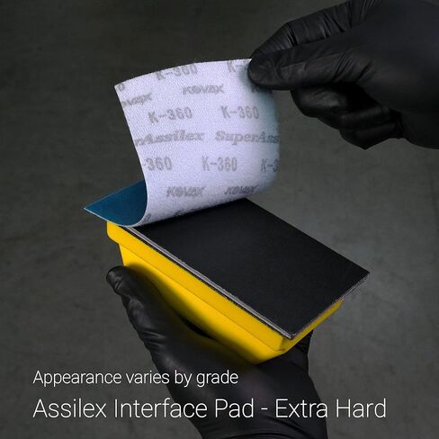 Super Assilex Flexible Sanding Sheet Finishing Starter Kit, SP19115, K600 - K1500, 25 Sheets + 1 Hand Block & Interface Pad + 1 M Hand Pad in Saudi Arabia