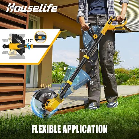 منفاخ أوراق الحياة اللاسلكية للحياة المنزلية متوافقة مع Dewalt 20V Max Battery Blower Lightweight Leaf ، ما يصل إلى 400 درجة مئوية منفاخ أوراق تعمل بالبطارية ، منفاخ أوراق كهربائية لرعاية العشب ، ساحة (بدون بطارية) in Kuwait