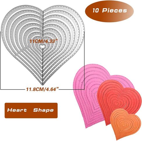 3 Sets Cutting Dies Stencil Metal Template Molds, Embossing Tools for Scrapbook Album Paper DIY Crafts Card Making - (Triangle, 3 Styles) in Kuwait