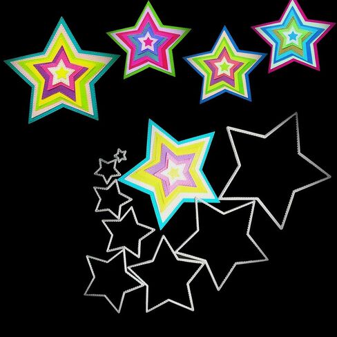 3 Sets Cutting Dies Stencil Metal Template Molds, Embossing Tools for Scrapbook Album Paper DIY Crafts Card Making - (Triangle, 3 Styles) in Kuwait