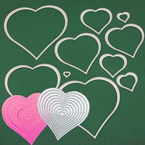 3 Sets Cutting Dies Stencil Metal Template Molds, Embossing Tools for Scrapbook Album Paper DIY Crafts Card Making - (Triangle, 3 Styles) in Kuwait