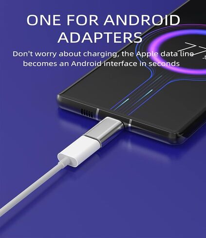 Lightning Female to Micro USB Male Adapter Converter(3Pack) Android Charge & Data Sync Compatible with iPhone 7 8 Plus Xs 11 12 13 Pro Charging for Compatible for Samsung Galaxy S7 S6 Nexus 5 LG in Saudi Arabia