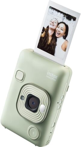 Fujifilm Instax Mini Liplay Camera | برونز مجمع مع Instax Mini Find Film | 40 التعرض + قطعة قماش التنظيف (4 عناصر) in Kuwait