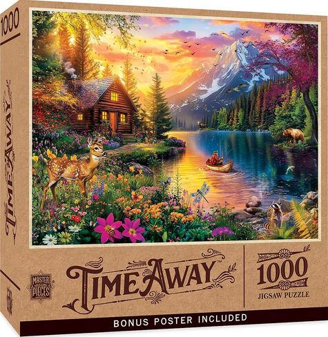 MasterPieces 1000 Piece Jigsaw Puzzle for Adults, Family, Or Youth - Luxury View - 19.25"x26.75" in Saudi Arabia
