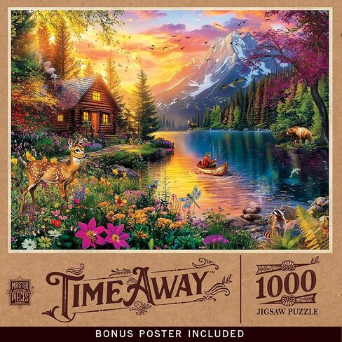 MasterPieces 1000 Piece Jigsaw Puzzle for Adults, Family, Or Youth - Luxury View - 19.25"x26.75" in Saudi Arabia