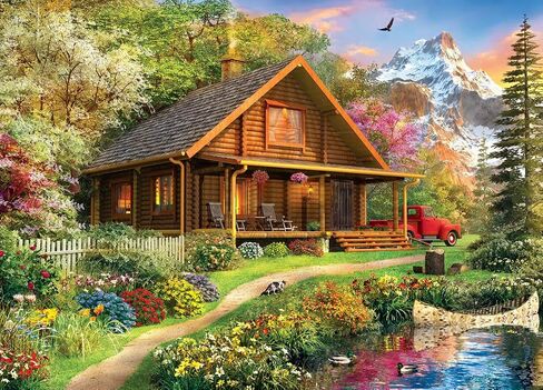 MasterPieces 1000 Piece Jigsaw Puzzle for Adults, Family, Or Youth - Luxury View - 19.25"x26.75" in Saudi Arabia