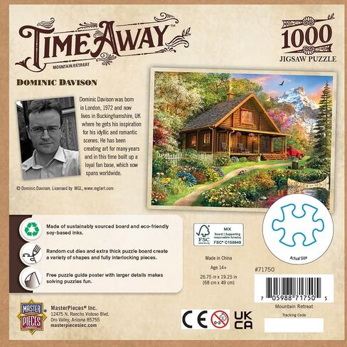 MasterPieces 1000 Piece Jigsaw Puzzle for Adults, Family, Or Youth - Luxury View - 19.25"x26.75" in Saudi Arabia
