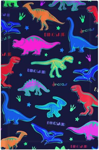 Blue Dinosaur Light Switch Cover 1 Gang Single Rocker Cute Wall Plate Decorative Electrical Faceplate Switchplate Lightswitch For Bedroom Kid'S Boy'S Room Home Nursery Decor in Saudi Arabia