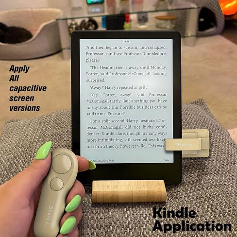 SK SYUKUYU Page Turner for Kindle Paperwhite Oasis Kobo eReaders Accessories, RF Remote Control Page Turner Clicker for ipad Tablets Reading Novels Comics, Remote Camera and Video Button(Blue) in Saudi Arabia