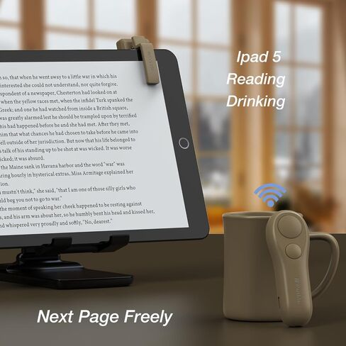 SK SYUKUYU Page Turner for Kindle Paperwhite Oasis Kobo eReaders Accessories, RF Remote Control Page Turner Clicker for ipad Tablets Reading Novels Comics, Remote Camera and Video Button(Blue) in Saudi Arabia