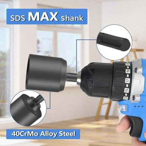 1.18 "SDS Max Ground Rod Driver ، يناسب Universal SDS Max Rotary Hammer - مثالي لاحتياجات الأساس السكنية والتجارية in Kuwait