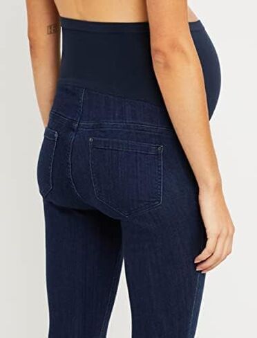 Motherhood Maternity Women's Indigo Super Stretch Secret Fit Over The Belly Skinny Jeans, Medium Blue Wash in Saudi Arabia