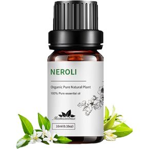 Rose Essential Oil Mumianhua Pure Rose Oil Essential Oil Undiluted Rose Aromatherapy Essential Oil for Skin, Hair, Body, Candles Making, Soap Making, Perfume, Bath, Diffuser 100ml with Dropper