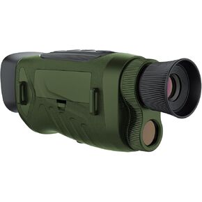CuisinSmart Cuisinsmart 2.5KD 48MP Goggles Monocular 3W Infrared 850nm with 8X Digital Zoom for Camping Green