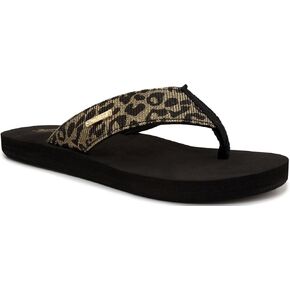 Juicy Couture Flip Flops, Soft Lightweight Beach Sandals for Women, Casual Slippers Shower Beach Pool Flat Slides Shoes