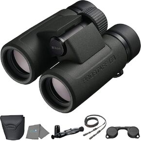 PROSTAFF P3 8x30 Binoculars Black with Lens Pen and Cleaning Cloth