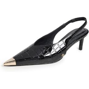 ANINE BING Women's Nina Heels with Metal Toe Cap