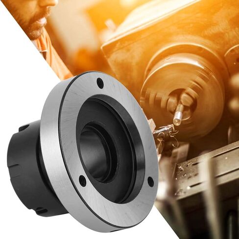 Collet Chuck ، Carbon Steel Collet Chuck ، 80/100 ملم قطر Chuck ، مخرطة طحن CNC Round Chuck ، لدقة طحن الطحن CNC (ER32-100 مم) in Kuwait