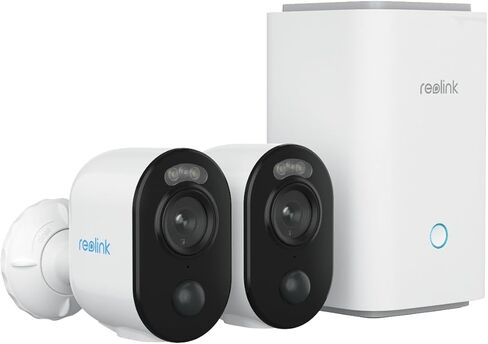 REOLINK Argus 3E Solar Wireless Security Camera - 2K 3MP Cameras for Home Security Indoor Outside, No Hub Needed, No Extra Subscription Fee, Smart Detection, Rechargeable Battery Powered in Saudi Arabia