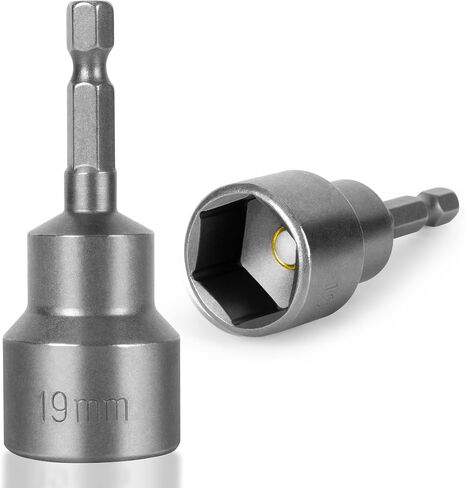 TONDA RV Scissor Jack Socket, Camper Travel Trailer Drill Adapter, Works with 3/4 inch or 19mm Hex Drive Jacks, 1/4 Inch Hex Shank, 1 PACK in Saudi Arabia