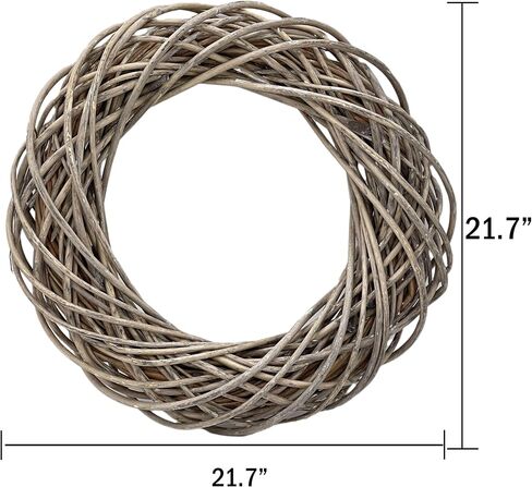 Galt International 21" Naturally Preserved Boxwood Fall Wreath Real Preserved Plant Front Door Winter Holiday Wreath with Hanger Home Decor Accents in Kuwait