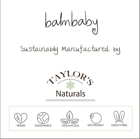 Diaper Balm - Organic Diaper Rash Cream – Cloth Diaper Rash Cream Balm | Multipurpose Skin Aid | Natural – Vegan - Herbal | Rash Ointment for Infants Kids | Plastic Free | Made in USA in Saudi Arabia