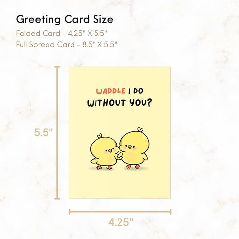 ALY LOU Cute Anniversary Card, Birthday Card for Her Him/Girlfriend Wife/Husband Boyfriend, Friendship Thank You Kawaii Greeting Card (There is nothing else, I’d rather do) in Kuwait
