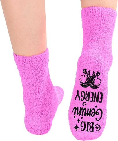 HAPPYPOP Aries Zodiac Birthday Gifts for Women - Astrology Gifts, Constellation Horoscope Gifts for Teen Girls, Funny Space Galaxy Aries Socks Teens in Saudi Arabia