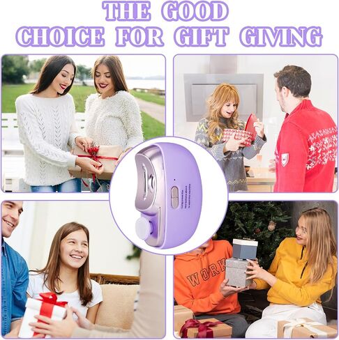 3 in 1 Electric Nail Clippers for Adults, Automatic Nail Grinder for Women Electric Nail Trimmer with Nail File Nail Buffer, Electric Toenail Clippers for Seniors Adults Baby with Light (White) in Saudi Arabia