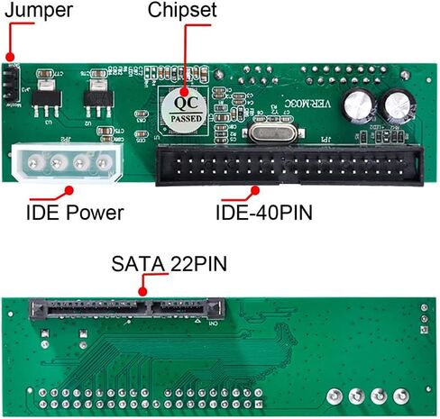 Xiwai SATA أنثى إلى IDE 44Pin محول محول PCBA للكمبيوتر المحمول و 2.5 بوصة قرص صلب in Kuwait